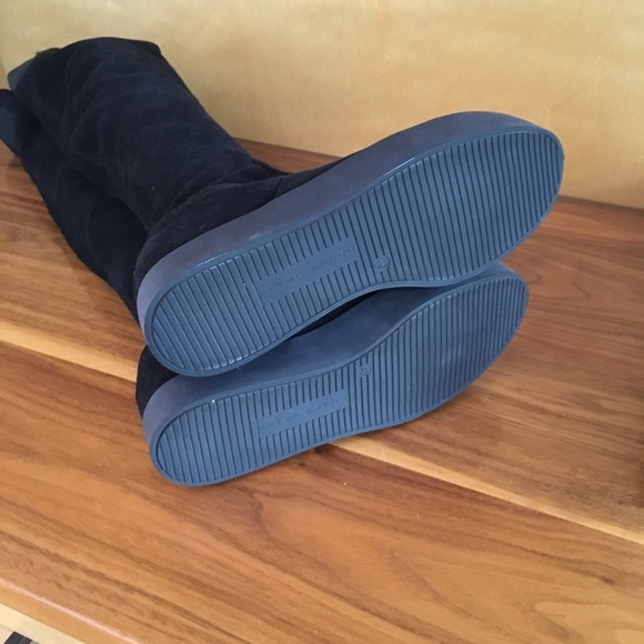 Sarah Pacini Super chic and soft faux suede over the knee boots. Sz 40 - Picture 5 of 5